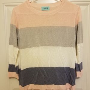 P.S. Kate color block sweater